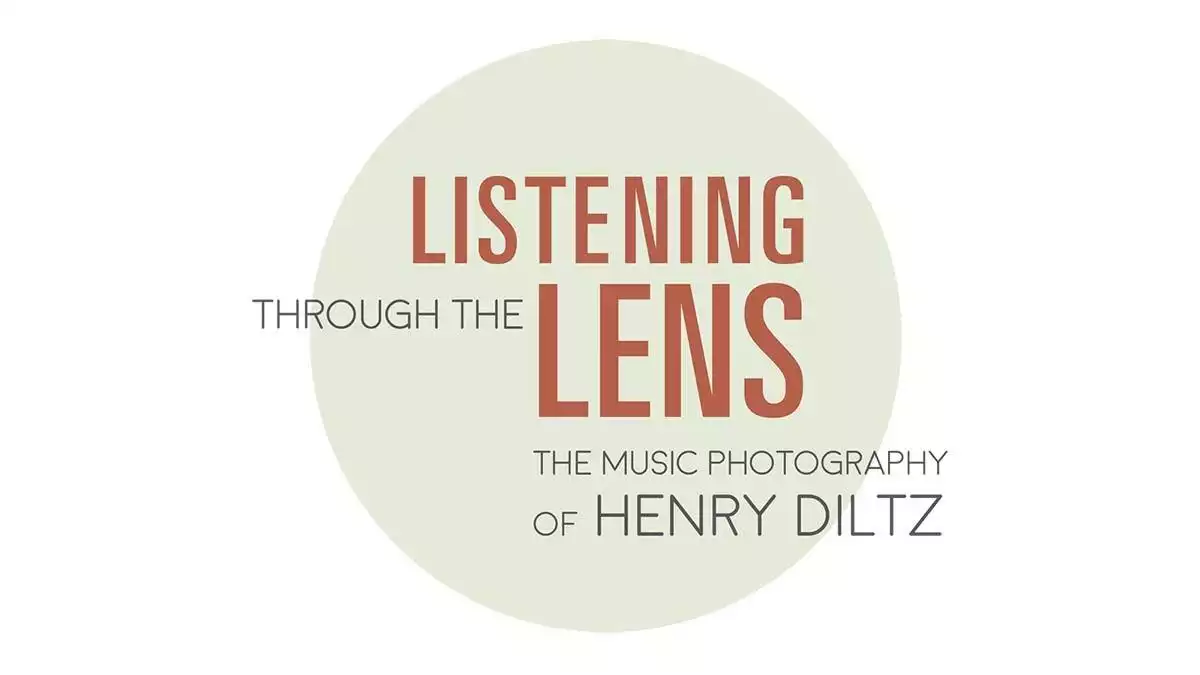 "Listening through the Lens" logo
